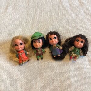 Vintage Little Kiddle Storybook characters